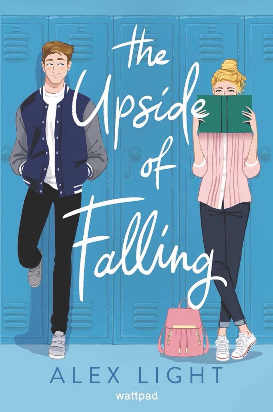 The Upside of Falling by Alex Light Novel Book